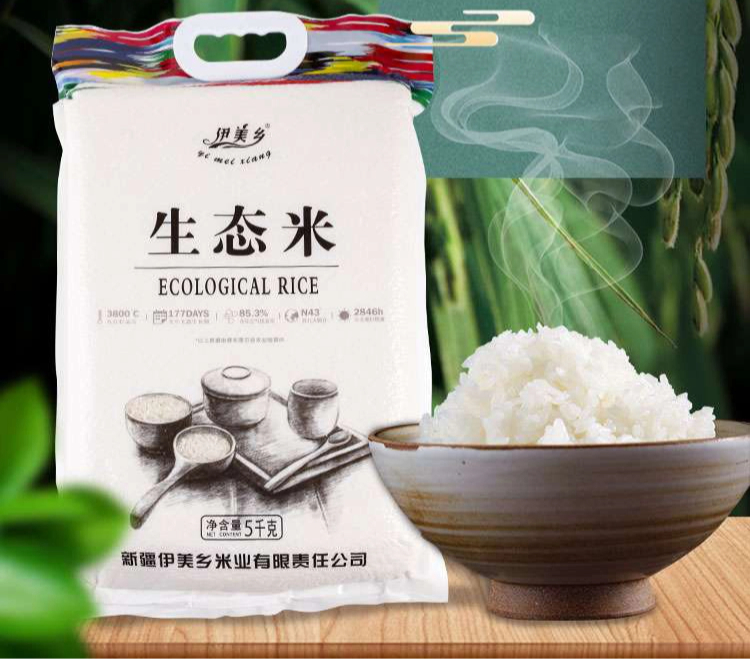 新疆察布查尔伊美乡生态米[5kg]